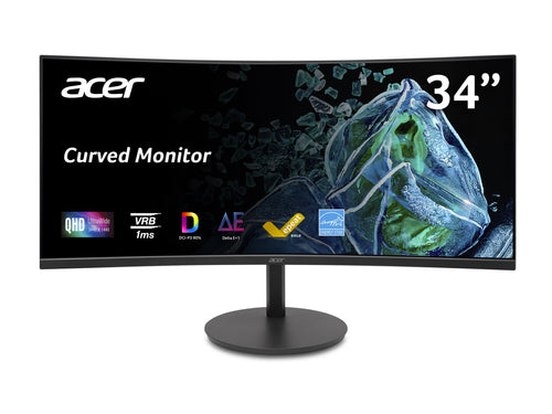 Acer 34" Curved Monitor – 2K-Auflösung, HDR10