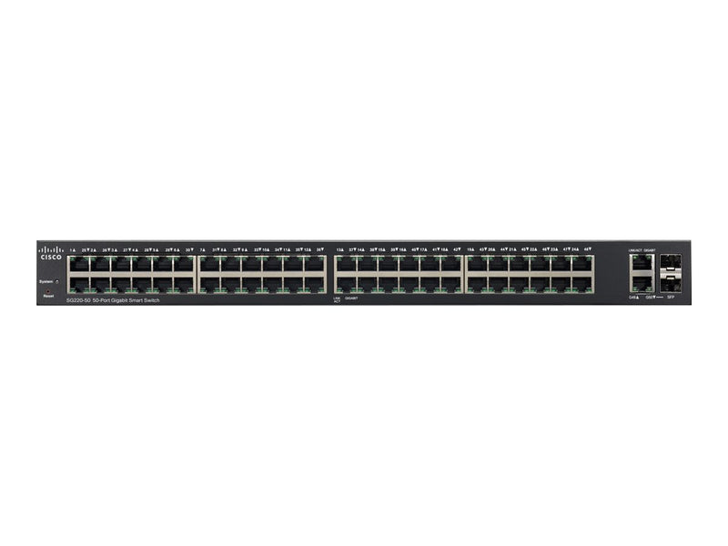Cisco 50-Port Gigabit Switch – Einfache Verwaltung, hohe Sicherheit