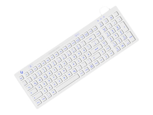 KEYSONIC USB-Tastatur – Hintergrundbeleuchtung, wasserdicht