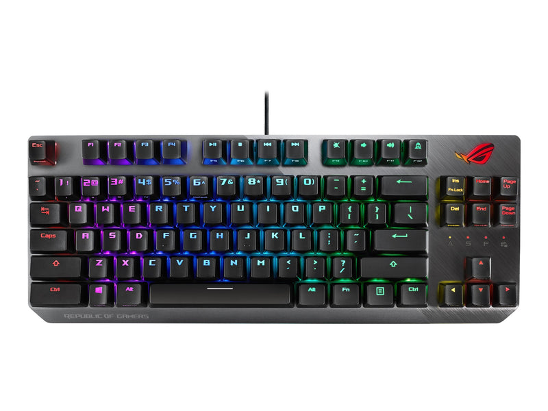 ASUS ROG Strix Scope TKL Tastatur – RGB, mechanische Tasten