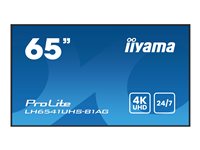 Iiyama 65" 4K Display – Ideal für Digital Signage, 24/7-Betrieb
