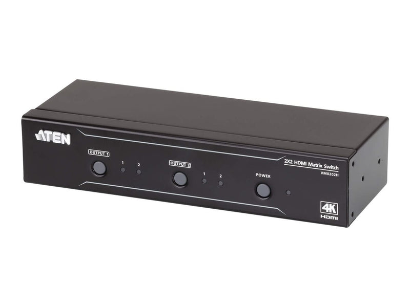 Aten HDMI Matrix Switch – 4K-Auflösung, 2 Eingänge/2 Ausgänge