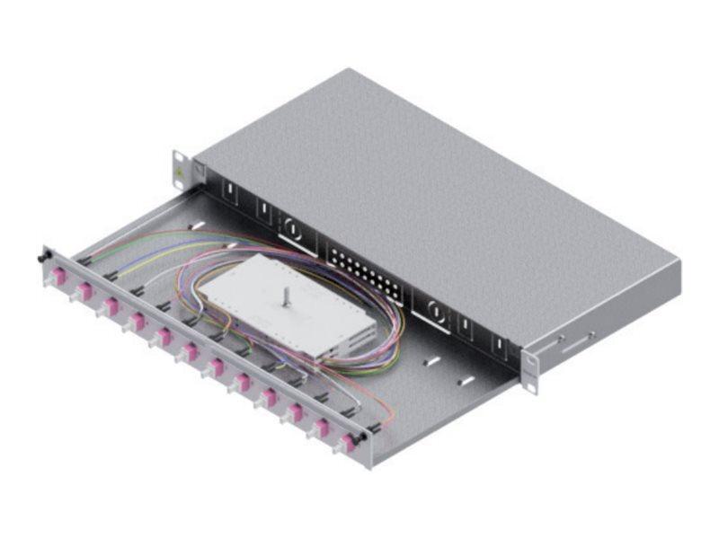 Easylan Glasfaserkabelkiste – Rackmontage, 24 SC-Duplex Ports