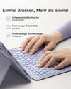 INATECK iPad-Tastatur – Kompatibel mit iPad Air/Pro, Violett