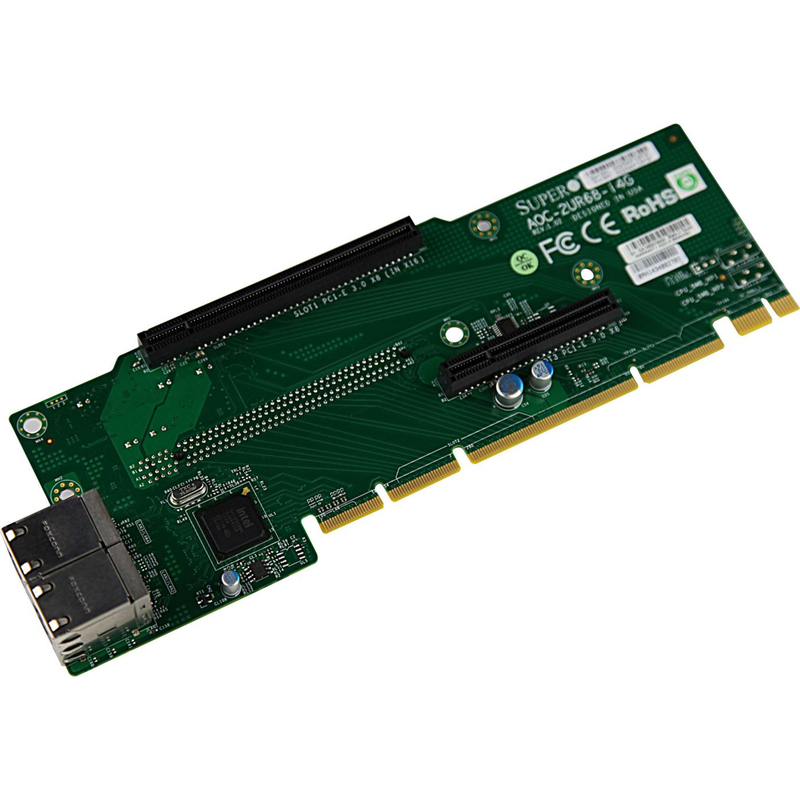 Supermicro Netzwerkadapter – 4-fach Gigabit Ethernet, kabelgebunden