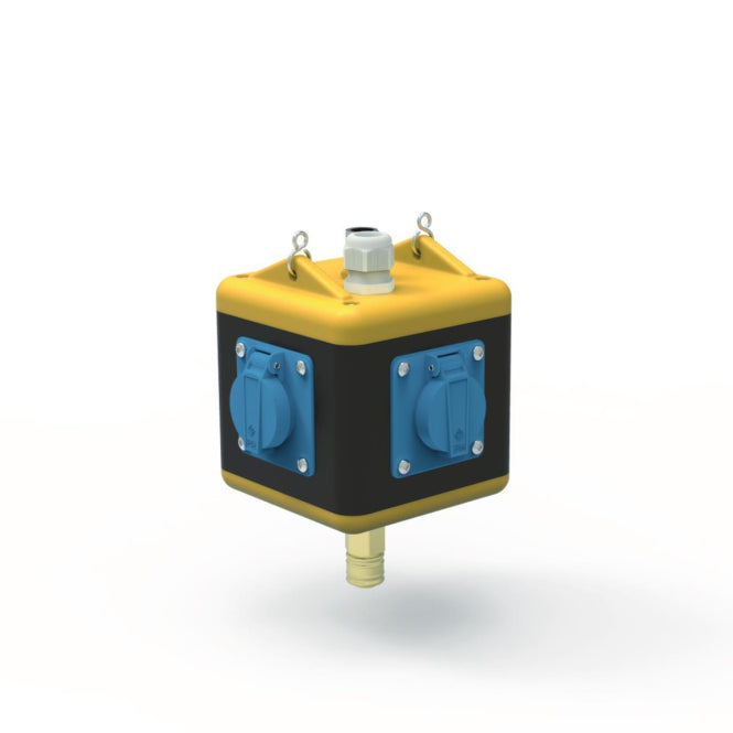 Bals UNI-BLOCK Vollgummi-Steckdosenleiste – robust und sicher