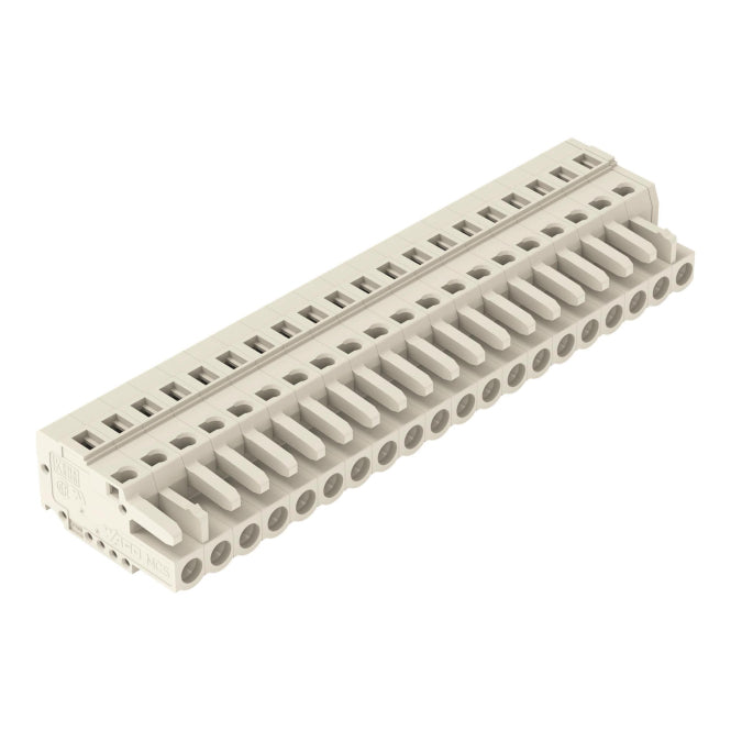 WAGO Buchsengehäuse-Kabel – 20-polig, 5 mm Rastermaß