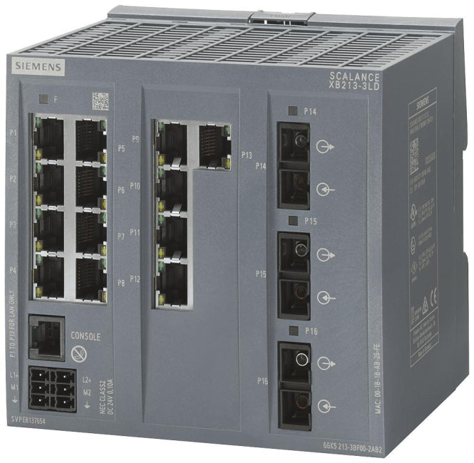 Siemens Netzwerk-Switch – 8 Ports, einfache Verbindung