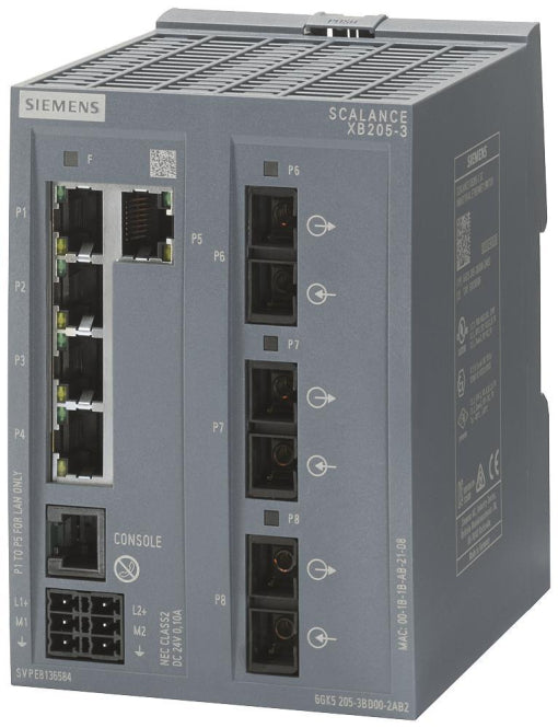 Siemens Netzwerk-Switch – 5 Ports für zuverlässige Verbindungen