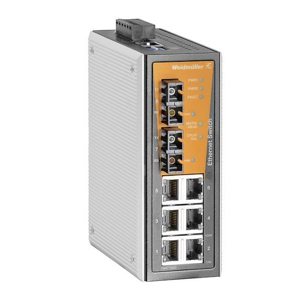 Weidmüller Netzwerk-Switch – 8 Ports, zuverlässige Verbindung