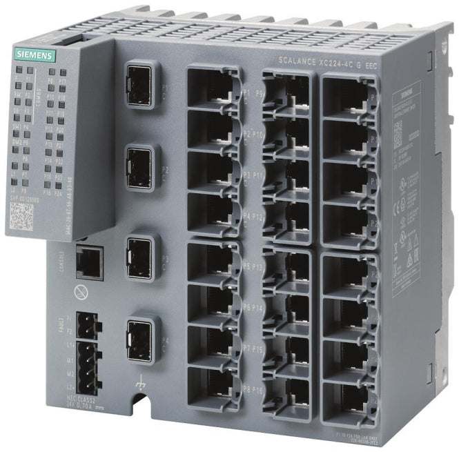 Siemens Netzwerk-Switch – 20 Ports, 1 Gbit/s Geschwindigkeit