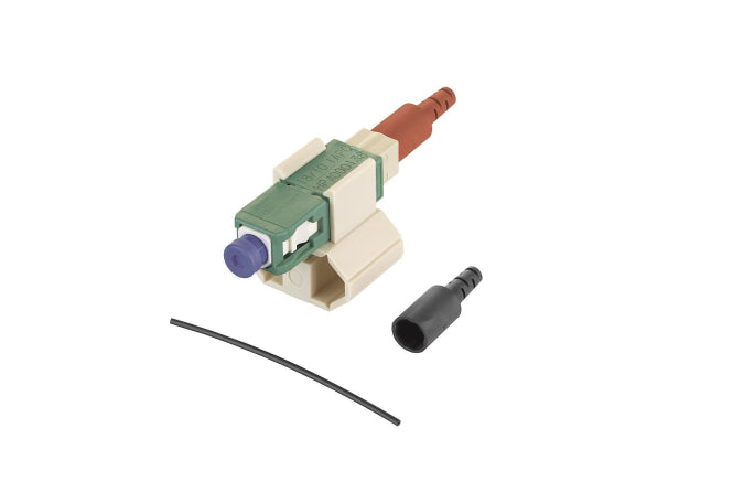 Metz Connect Glasfaseranschluss – SC/APC, Einzelmodus
