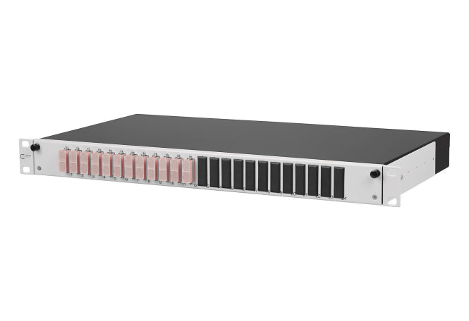 METZ CONNECT LWL-Patchpanel – 12 Ports für Glasfaser-Netzwerke
