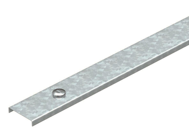 OBO Bettermann Kabelkanaldeckel – 53 mm Breite, mit Drehriegel