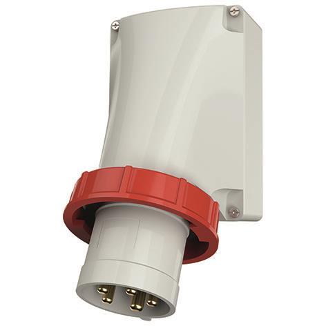 Mennekes Wandstecker – 63A, IP67 Schutz für raue Umgebungen