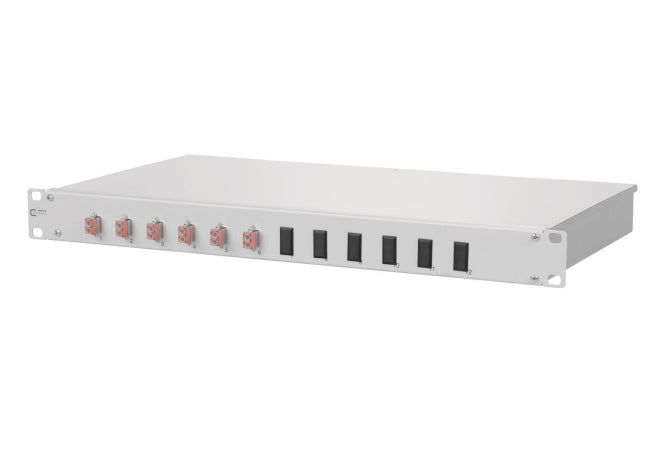 Metz Connect Patchfeld – 6 LC-Anschlüsse, schnelle Datenübertragung