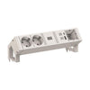 Bachmann Steckdosenleiste – 2 Steckdosen, USB A/C, kompakt