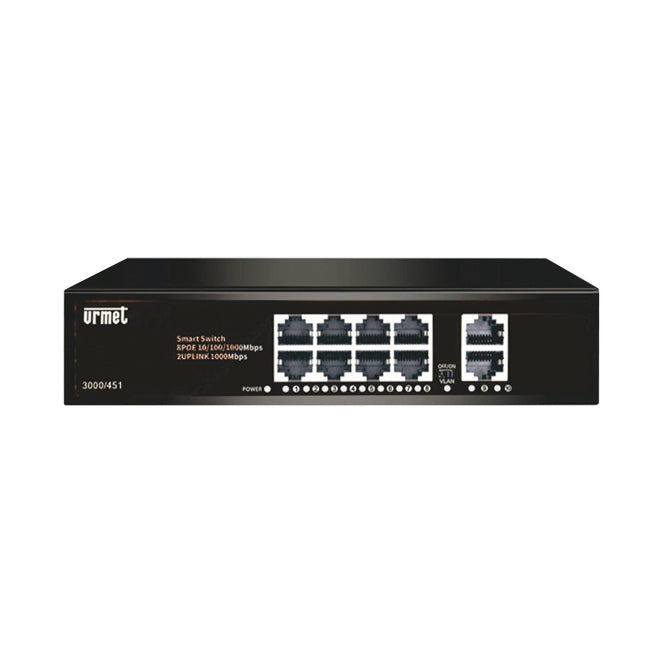 GROTHE PoE-Switch – 10 Ports für einfache Netzwerkverbindungen