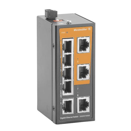 Weidmüller Ethernet-Schalter – Gigabit, einfache Installation