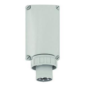 Bals Wandgerätestecker – 125A, 5-polig, wasserdicht IP67
