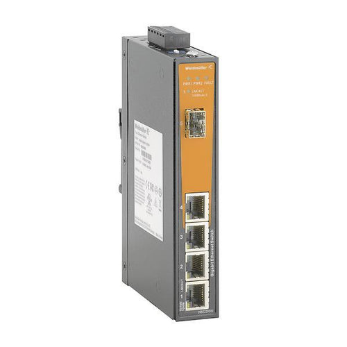 Weidmüller Ethernet Switch – 5 Ports für zuverlässige Netzwerke
