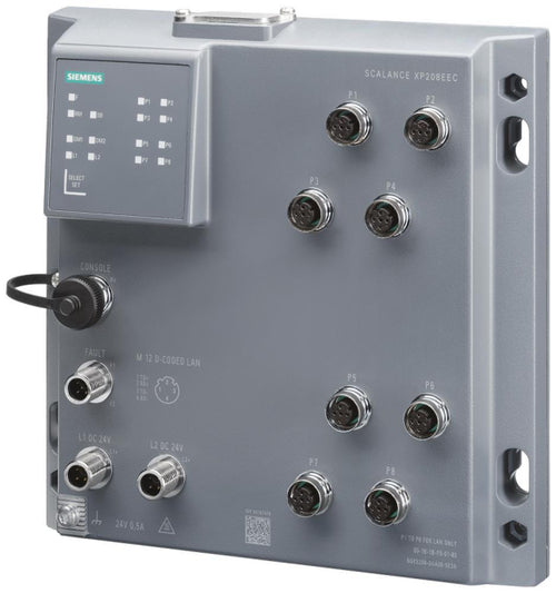Siemens Netzwerk-Switch – 8 Ports, PoE-Unterstützung