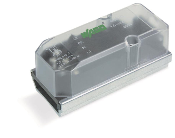 WAGO Abgriffmodul – Transparent für Rundleitung und Flachleitung