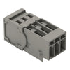 WAGO Buchsengehäuse-Kabel – 3-polig, 5 mm Rastermaß