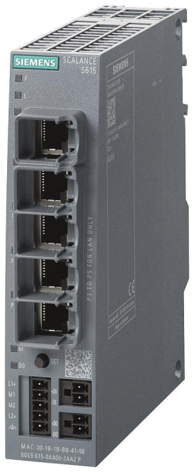 Siemens LAN-Router – 5 Ports, für DIN-Schiene
