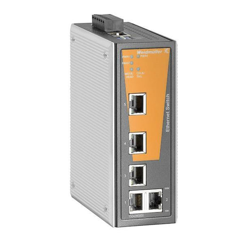 Weidmüller Netzwerk-Switch – 5 Ports für einfache Verbindung