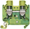 Siemens Durchgangsklemme – 12 mm, grün-gelb, 16 mm²
