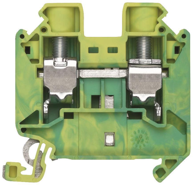 Siemens Durchgangsklemme – 12 mm, grün-gelb, 16 mm²
