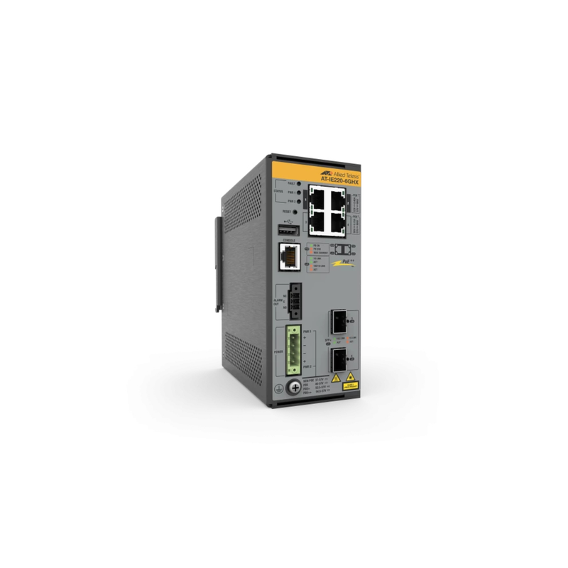 Allied Telesis Netzwerk-Switch – 6 Anschlüsse, PoE++