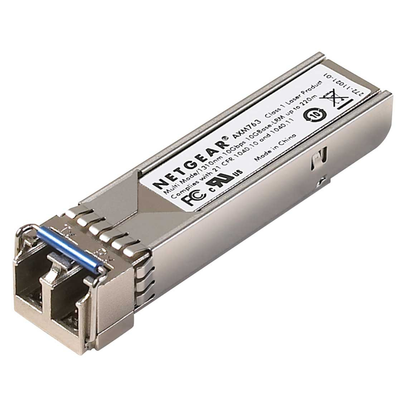 Netgear SFP+ Transceiver – 10GbE, bis 260 m Reichweite