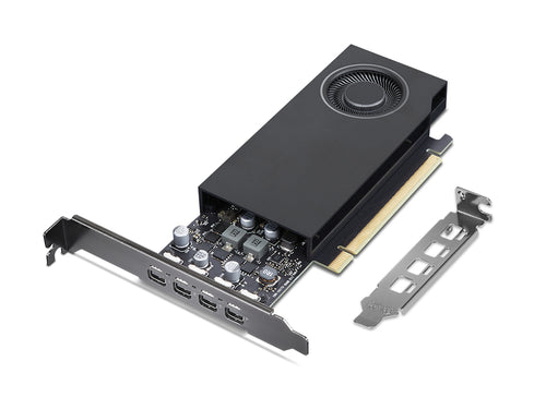 Lenovo NVIDIA RTX A1000 Grafikkarte – 8 GB für bis zu 4 Bildschirme