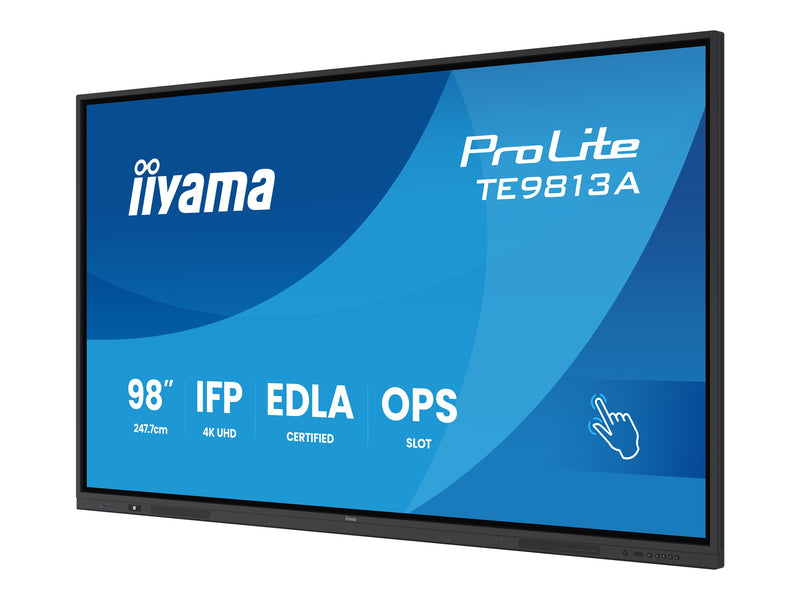 Iiyama 98" 4K Touchscreen-Display – Großformat für Präsentationen