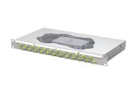 Metz Connect Patchfeld – 24 Anschlüsse, OM5 Glasfaser