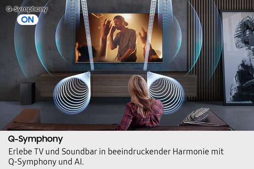 Samsung Q-Series Soundbar – 3D-Klang, Subwoofer inklusive