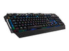 CONCEPTRONIC Gaming-Tastatur – RGB-Beleuchtung, Blaue Schalter