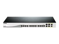 D-Link 16-Port Switch – 10G Ethernet, Smart Management
