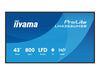 Iiyama 43" Monitor – 4K-Display, integrierter Mediaplayer