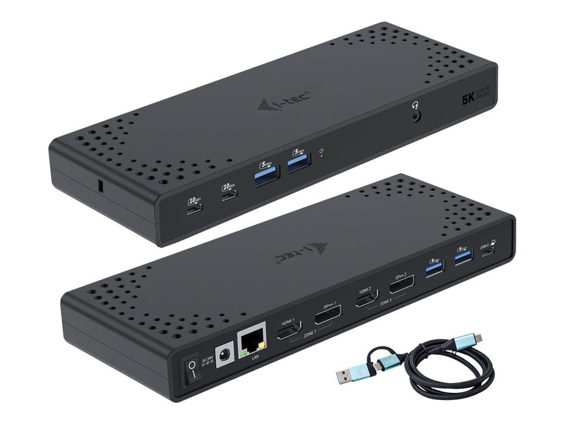 I-tec Dockingstation – USB-C, Thunderbolt 3, Dual 4K-Display
