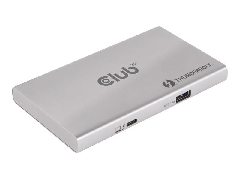 Club3D Thunderbolt 4 Hub – 5 Anschlüsse, schnelles Daten- und Videotransfer