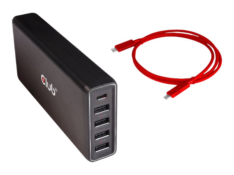 Club3D USB-C Dockingstation – 100W Stromversorgung, HDMI & LAN