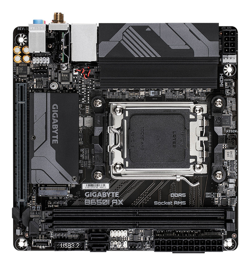 GIGABYTE Mini-ITX Motherboard – Wi-Fi 6E, Bluetooth