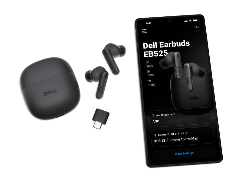 DELL Pro Plus Earbuds – Kabellos, Geräuschunterdrückung