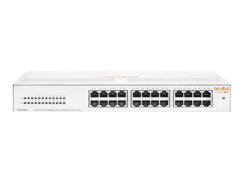 HP Enterprise 24-Port Netzwerk-Switch – Einfaches Plug-and-Play