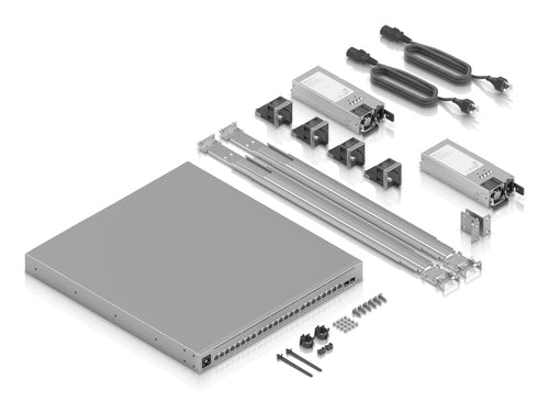 Ubiquiti Netzwerk-Switch – 24 Anschlüsse, PoE, für Unternehmen