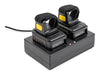 DELOCK Ringbarcode-Scanner – 1D & 2D, Bluetooth, Ladestation