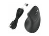 Kensington Ergonomische Funkmaus – Wiederaufladbar, 5 Tasten